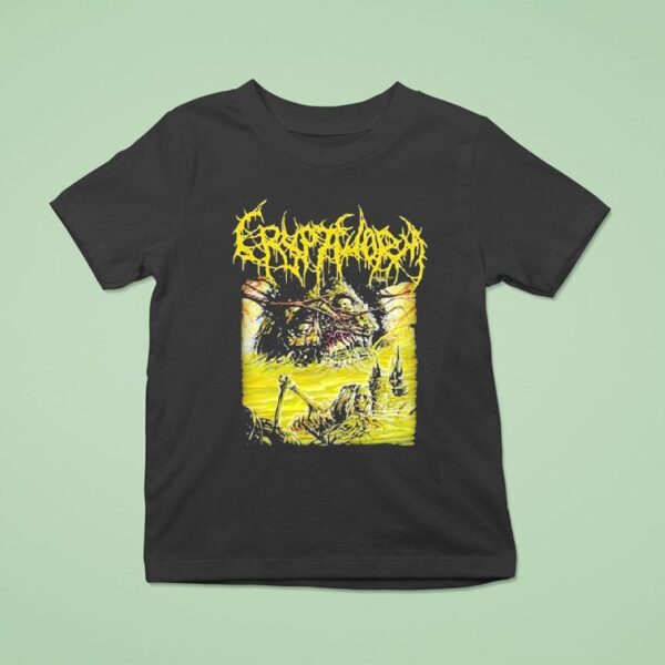 Cryptworm Spewing T Shirt