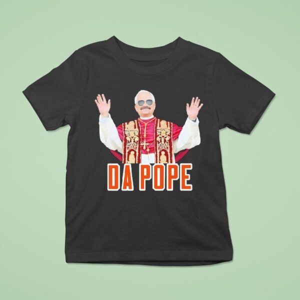 Da Pope With Sunglass And Mustache T Shirt