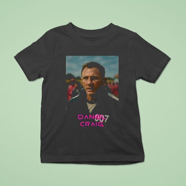 Daniel Craig Squid Game Usa T Shirt