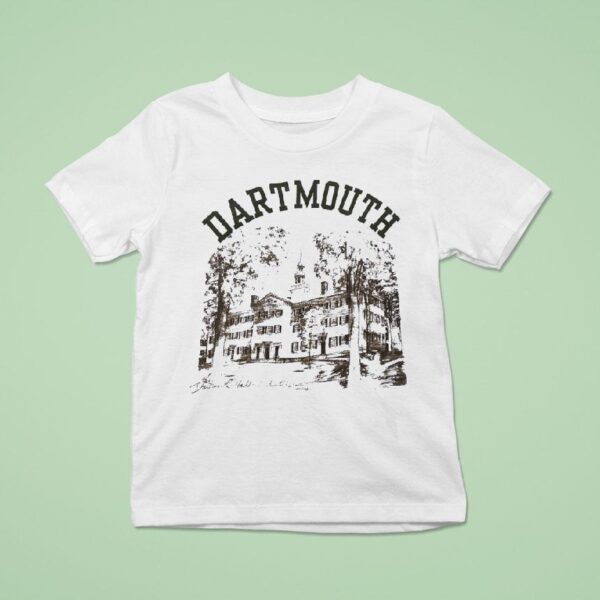 Dartmouth Hall New Hampshire Vintage T Shirt