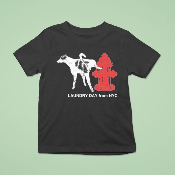 Daundry Lay From Nyc Hydrant Dog T Shirt