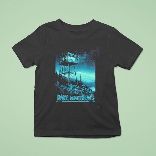 Dave Matthews Band Big Sky Montana Gig At Big Sky Events Arena On August T Shirt