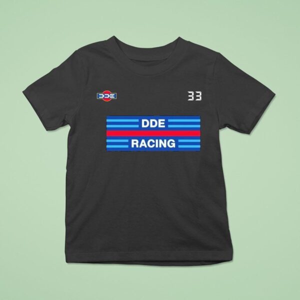 Dde Racing Garage Stripes And Speed T Shirt