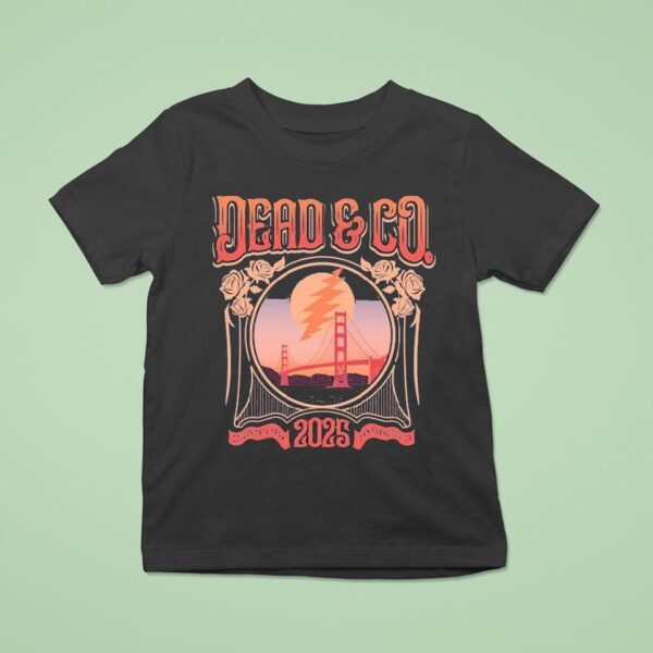 Dead Company Golden Gate Park Wine T Shirt