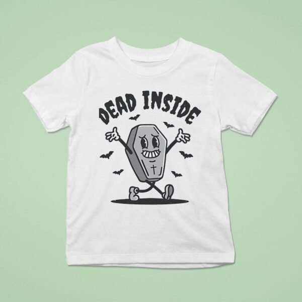 Dead Inside A Coffin Surrounded By Bats T Shirt