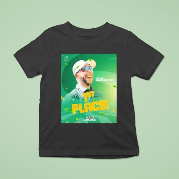 Dean Burmester Clutch Performances Named St Place In Liv Golf Tournaments Chicago T Shirt