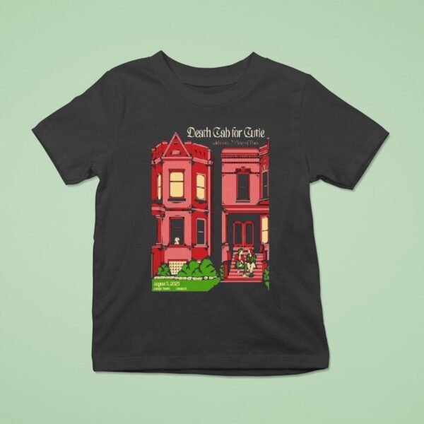 Death Cab For Cuite Aug The Chicago Theatre In Chicago Il T Shirt