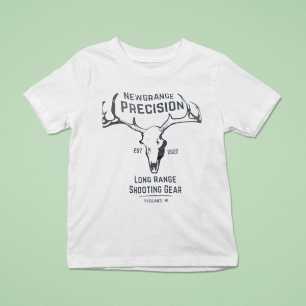 Deer Skull Newgrange Precision Long Range Shooting Gear Est T Shirt
