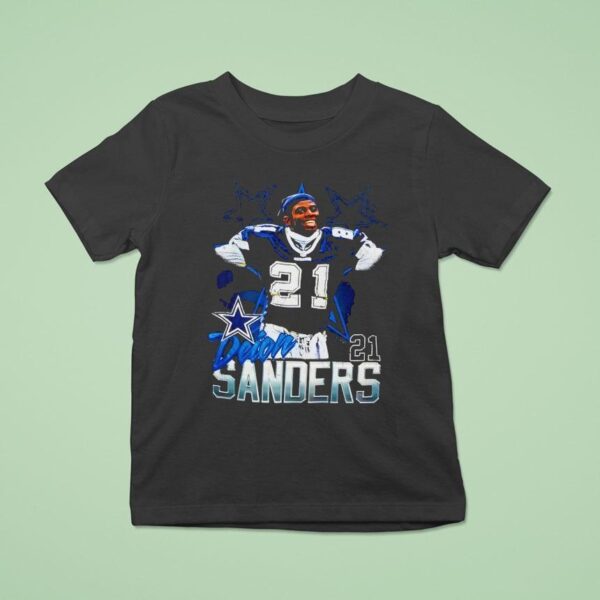 Deion Sanders Dallas Cowboys Star Struck T Shirt