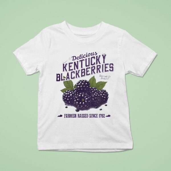 Delicious Kentucky Blackberries Sweet Juicy Farmer Raised Since T Shirt