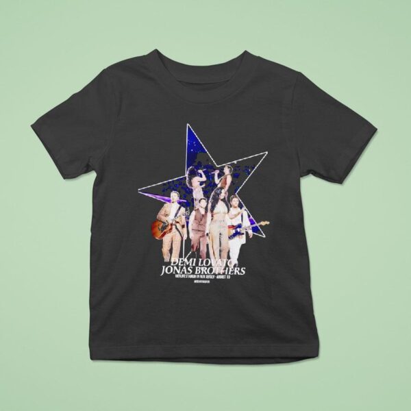 Demi Lovato And Jonas Brothers Performing T Shirt