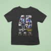 Depeche Mode Years Signatures T Shirt