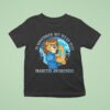Detroit Lions In November We Wear Blue Diabetes Awareness Masco T Shirt