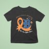 Detroit Tigers Uterine Cancer Awareness No One Fights Alone T Shirt