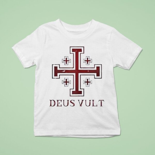Deus Vult Logo T Shirt
