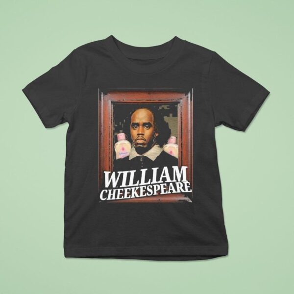 Diddy Sean Combs William Cheekespeare T Shirt