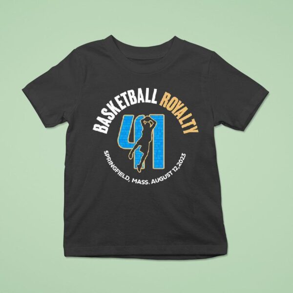 Dirk Nowitzki Dallas Mavericks Basketball Royalty T Shirt