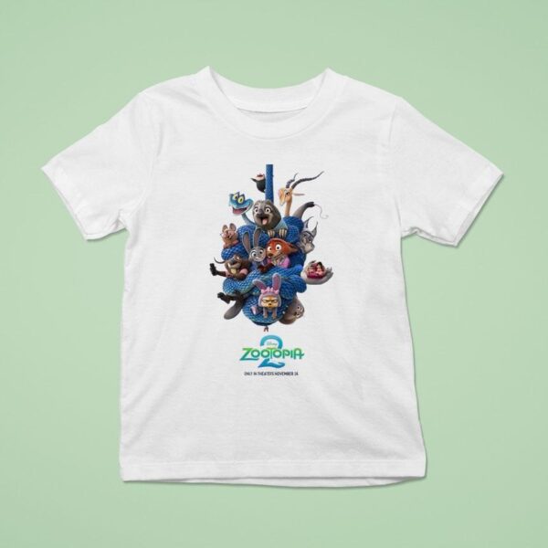 Disney Zootopia Characters Only In Theater November T Shirt