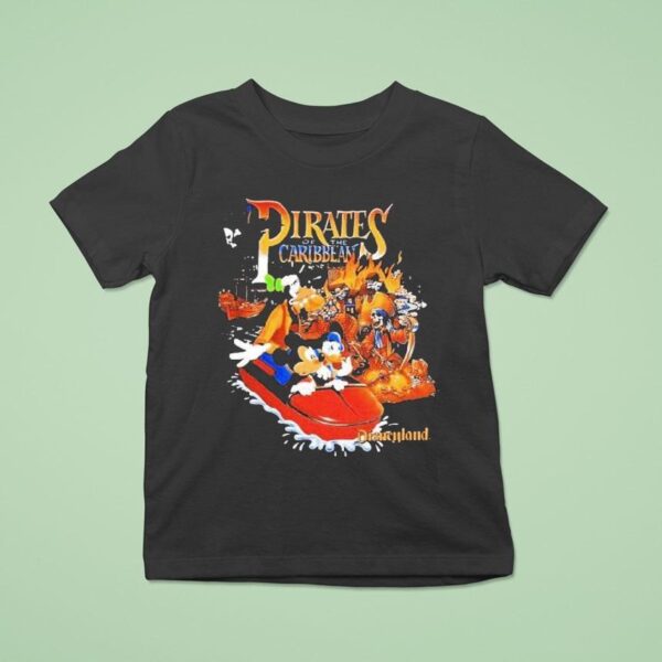 Disneyland And Universal Pirates Of The Caribbean T Shirt