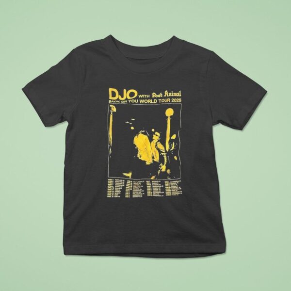 Djo With Post Animal Back On You World Tour T Shirt