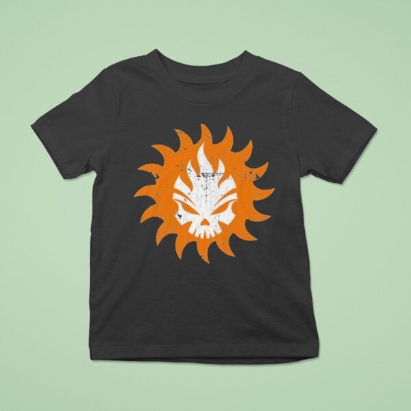 Do It With Dan Fire Skull T Shirt