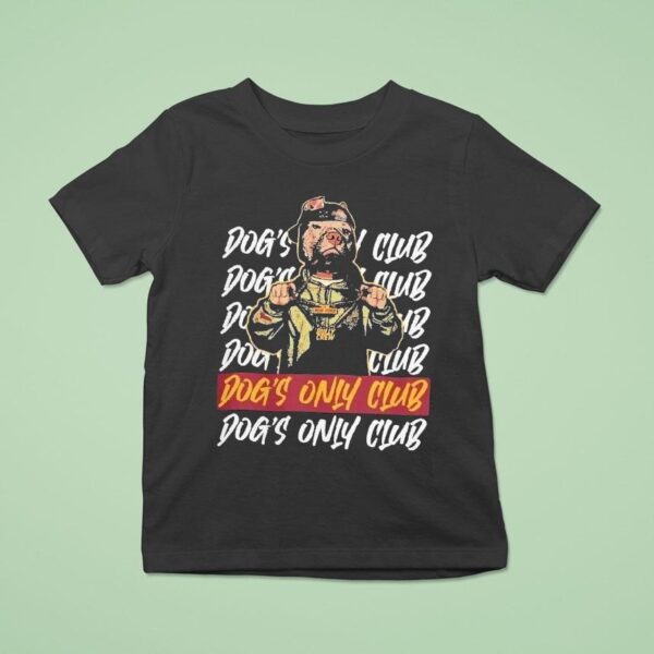 Dogs Only Club New York Bully Crew T Shirt