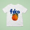 Dominic Fike Orange All Natural T Shirt