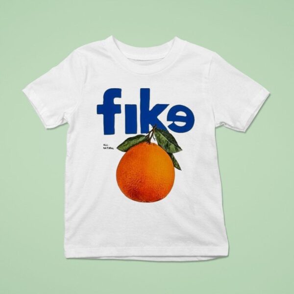 Dominic Fike Orange All Natural T Shirt