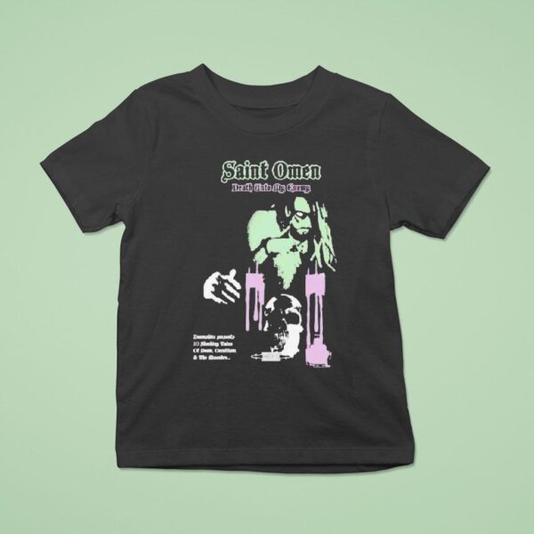 Doomshire Saint Omen Blood Pact Death Into My Enemy T Shirt