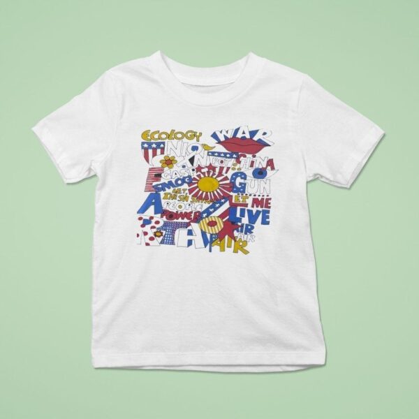 Ecology War China Gun Smog Power Live Air T Shirt