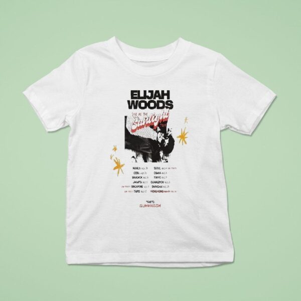 Elijah Woods Give Me The Sunlight Tour T Shirt