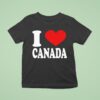 Elon Musk I Love Canada T Shirt