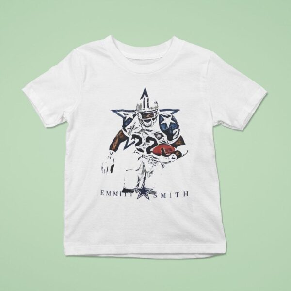 Emmitt Smith Dallas Cowboys Football Nfl T Shirt