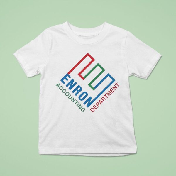 Enron Accounting Department Logo T Shirt