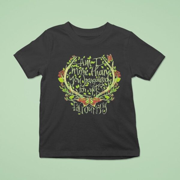 Fall Out Boy Am I More Than You Bargained For Yet Antler T Shirt