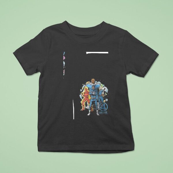 Fantastic Four The Worlds Grates Heroes Comic T Shirt
