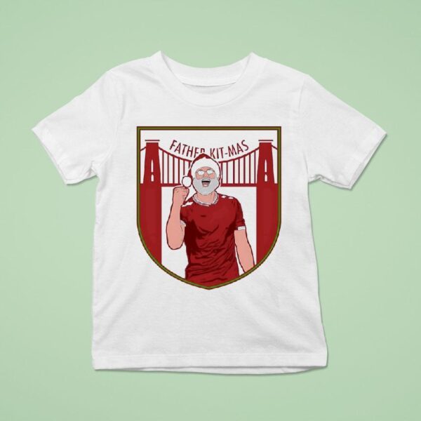 Father Kit Mas Football Logo Parody T Shirt