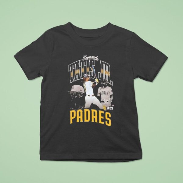 Fernando Tatis Jr San Diego Padres Player Graphic Signature T Shirt