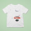 Florida Gators Ncaa One Nation Under God Cross Graphic T Shirt