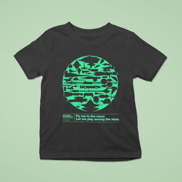 Fly Me To The Moon Let Me Play Among The Stars T Shirt