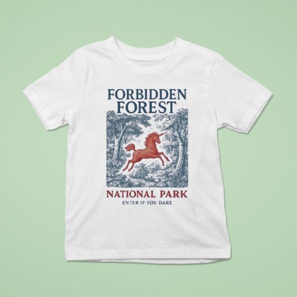 Forbidden Forest National Park Wizarding World T Shirt