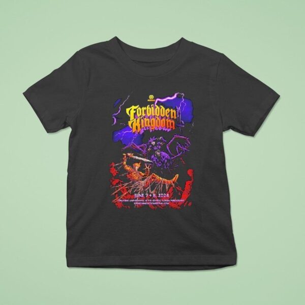 Forbidden Kingdom Spider Zone Orlando T Shirt