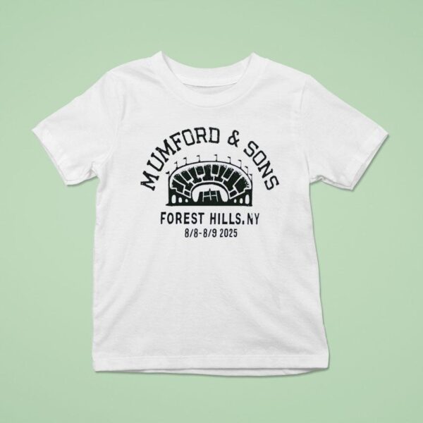 Forest Hills Ny Mumford And Sons T Shirt