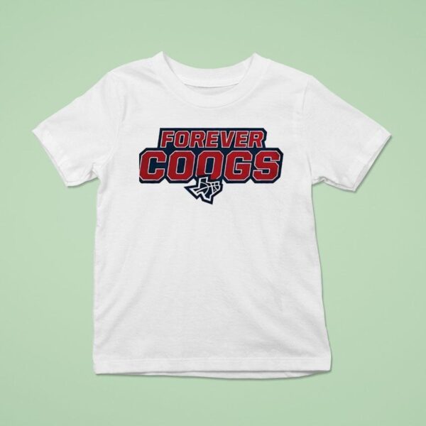 Forever Coogs Wordmark Basketball T Shirt