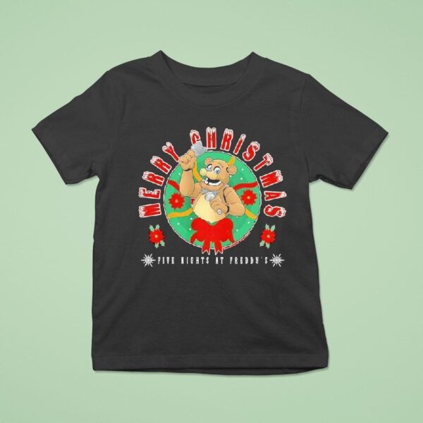 Freddy Fazbear Merry Christmas Five Nights At Freddy S T Shirt