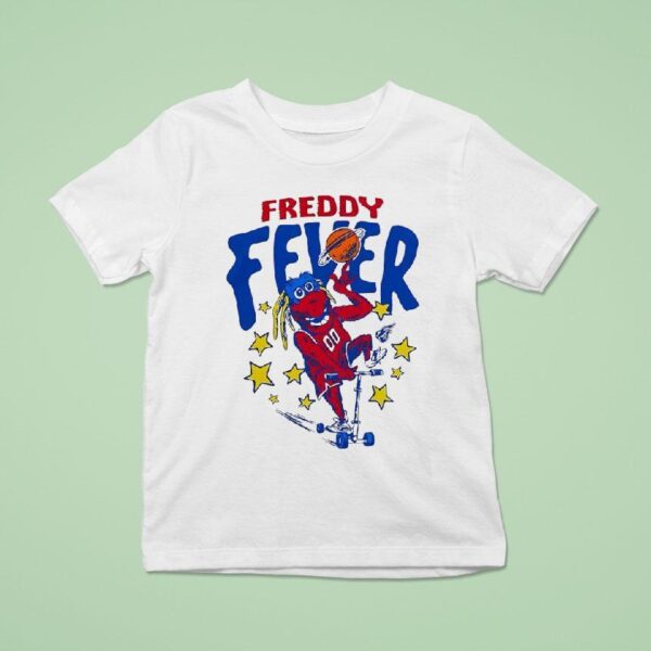Freddy Fever Mascot Indiana Fever Basketball T Shirt