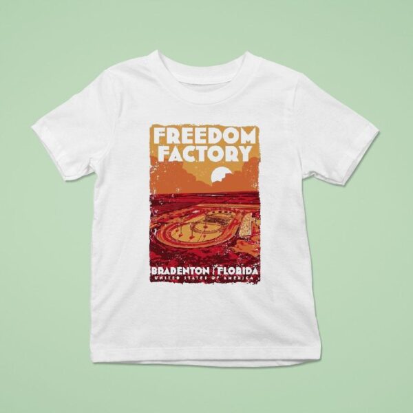 Freedom Factory Day And Night United States Of America T Shirt