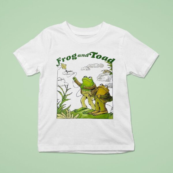 Frog And Toad Kite Flying T Shirt