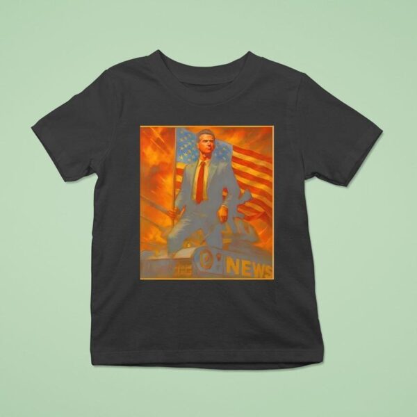 Gavin Newsom Patriotic Tank T Shirt