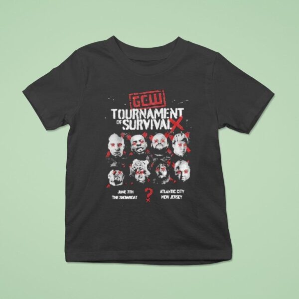 Gcw Gamechangerwrestling Tournament Of Survival Even T Shirt